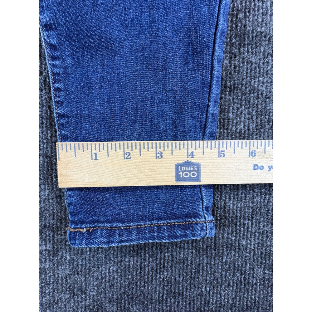 d.jeans Womens Size 14 Skinny Jeans Medium Wash Blue Stretch Repreve Mid Rise - Picture 7 of 8